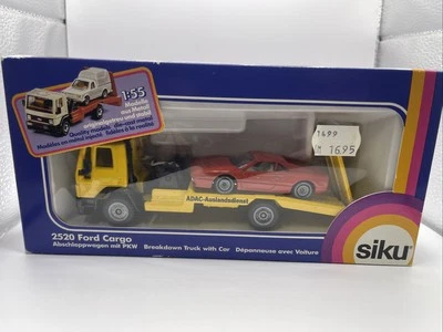 Camión de recuperación Ford Cargo ADAC y Ferrari 308 GTB - Siku Super Serie 1/55 EN CAJA Foto 1 de 4