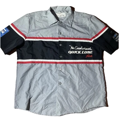 Dale Earnhardt Mr Goodwrench Nascar Mechanic Pit Crew Team Style Shirt XL Vtg - Image 1 of 4