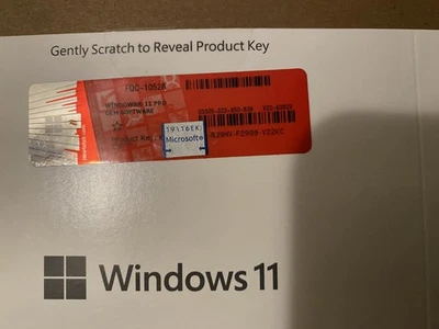 DVD-ROM Microsoft Windows 11 Pro con clave de licencia e instalador USB gratuito! Foto 1 de 4