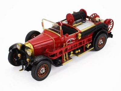 MODELLINO AUTO STATICO HACHETTE DELAHAYE TYPE 92 SPIDER VIGILI FUOCO 1926 1:43 - Immagine 1 di 3