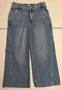 Jeans donna FRAME gamba larga taglia 26 crop - Foto 1 di 15