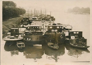 Front Populaire 1936 - Péniches CONFLANS Ste HONORINE Grève Bateliers  - 116 - Picture 1 of 2