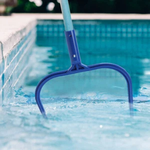 Swimming Pool Skimmer Net Rubbish Cleaning Rake Mesh Leaf Nets Deep Bag Pond-mx - Afbeelding 1 van 10