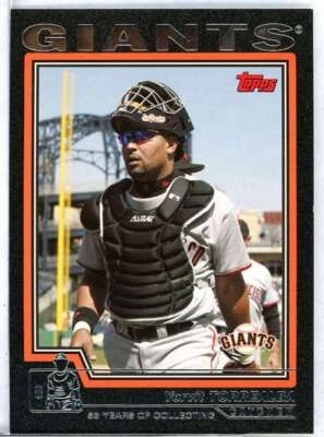 Yorvit Torrealba Card 2004 Topps Black #470 - Image 1 of 2