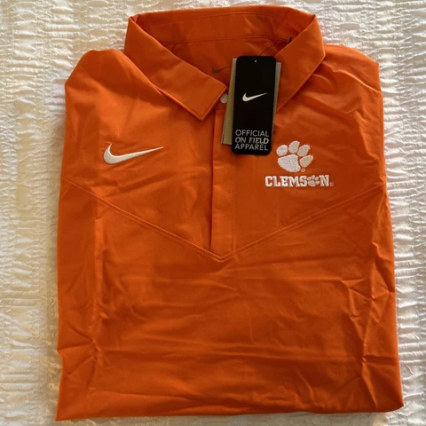 NEW Nike On-Field Dri-Fit Polo Shirt - Clemson Tigers - Mens X-Large (XL) $85 Cover