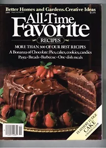 Better Homes and Gardens Creative Ideas All Time Favorite Recipes 1985 - Picture 1 of 2