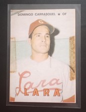 1967 Venezuelan Winter League Card Domingo Carrasquel #127 Rookie Card