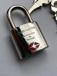 Cerradura Louis Vuitton TSA/PLATA/AUT - Imagen 1 de 8