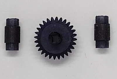 RAILTRAX 3D printed Replacement Axle & Gear For Bachmann OO Split Chassis