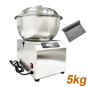 Mezclador de masa de lavabo de 5 kg máquina de amasar masa de acero inoxidable mezclador de relleno comercial - Imagen 1 de 24