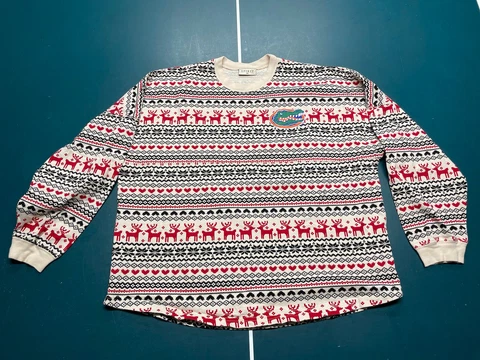 Florida Gators NCAA Spirit Brand Fleece Christmas Pajama Top Size XL Cover