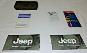 2009 JEEP PATRIOT, OWNER MANUAL 6/PC.SET & OLIVE JEEP SPORTY DENIM CASE. - Picture 1 of 9