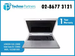 Lenovo IdeaPad 310-151KB Intel Core i5 7th Gen 7200U 8GB 512GB SSD 15.6" LAPTOP - Picture 1 of 3