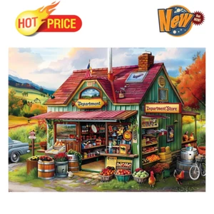 300 Piece Jigsaw Puzzle for Adults Large Piece Shop Puzzle Recycled Cardboard Pa - Picture 1 of 24