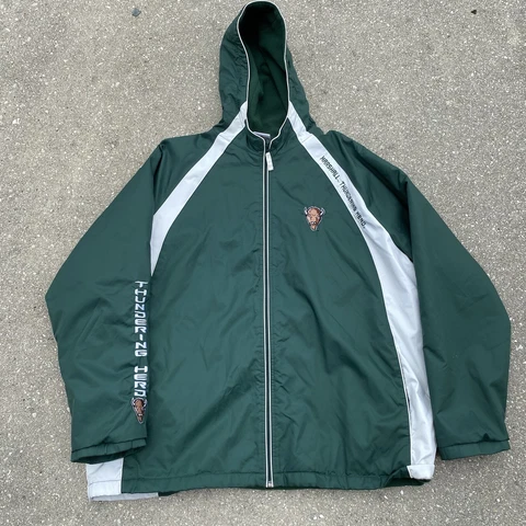 Marshall Thundering Herd Holloway Golf Pull Over Lined Windbreaker Size XL Cover