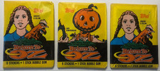 (3)x Return to Oz Movie 1985 Topps Unopened Trading Card Sticker Packs Lot