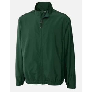 Cutter & Buck Jacket XL Green Golf Windbreaker Astute WindTec Full Zip No Flaws - Picture 1 of 11