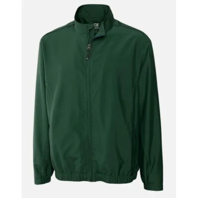 Cutter & Buck Jacket XL Green Golf Windbreaker Astute WindTec Full Zip No Flaws - Image 1 of 4