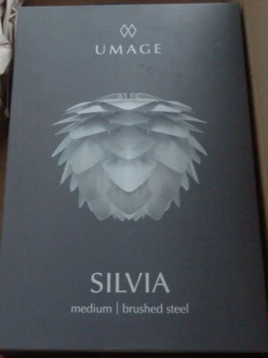 VITA Silvia Steel Lampenschirm Silver grau Ø 50 cm ‎2053 - Bild 1 von 2