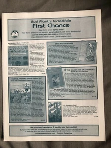 BUD PLANT'S INCREDIBLE FIRST CHANCE Catalog Spring 2002 - Picture 1 of 1