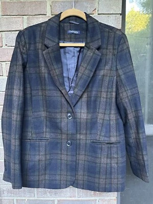 Blazer de lã Chadwick’s - Tamanho 14 - Imagem 1 de 4