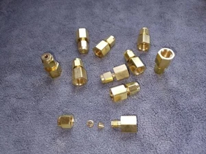 10x Swagelok Parker A-Loc 1/8” Double Ferrule Compression to 1/8NF Female - Picture 1 of 5