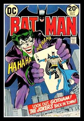 4.75  Batman  The Joker  # 251 Cover Vinyl Sticker. Comics Decal For Car, Laptop • 2.41£