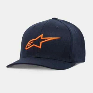 Alpinestars Ageless Curve Hat Casual Wear Cap - Navy Orange (7032) - Picture 1 of 10