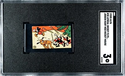 1930s Alfa Jorden Runt Med Mickey Mouse #38 Africa Pluto Caught By Tribe SGC 3 - Image 1 of 3