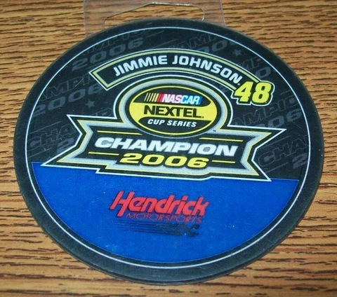 JIMMIE JOHNSON #48 2006 CHAMPION 3X3  MAGNET NEW!!! Cover