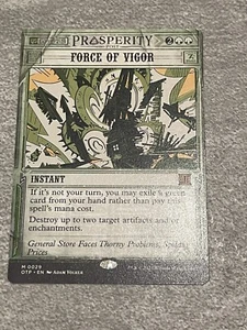 Force of Vigor Mythic MTG OTJ Breaking News - Picture 1 of 1