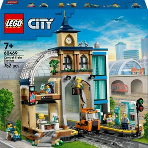 LEGO City Central Train Station 60469 Building Toy Set New Gift - Picture 1 of 4