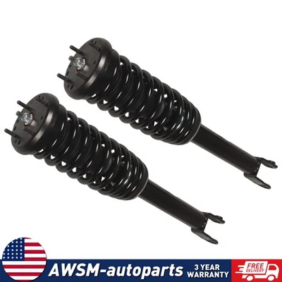 2x Front Asorbers Struts Assys w/o Electric For Jaguar XF 09-15 RWD US - Image 1 of 4