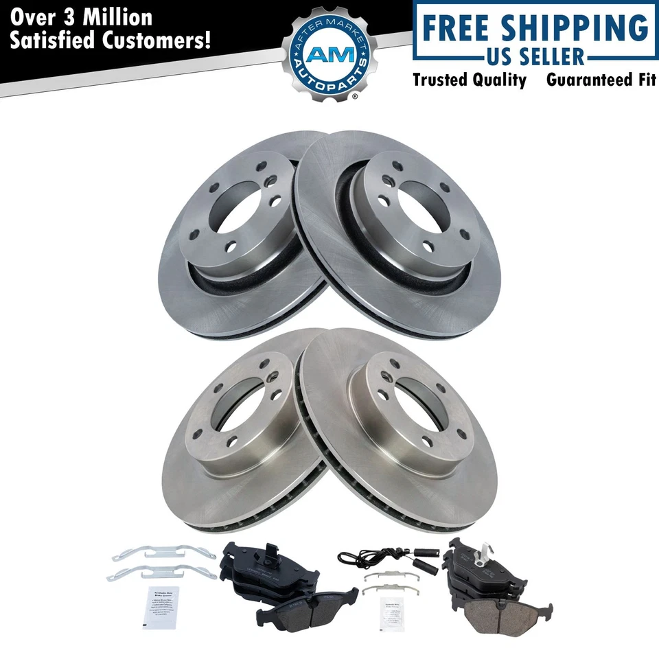 Kit de pastillas de freno y rotor de cerámica para BMW 328i 328is 1998 Foto 1 de 4