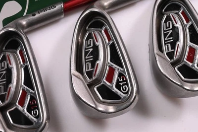 Ping G15 Irons / 5-9i / Black Dot / Regular Flex Ping TFC 149 Shafts - Image 1 of 4