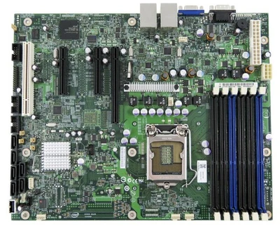 Intel Server Board S3420GP Socket 1156 DDR3 E51976-403 - Image 1 of 3