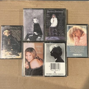 Barbara Streisand Cassette Lot! Good Condition Offers Accepted! 1978-1993 - Picture 1 of 5