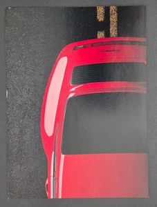 SELTENER 1995 offizieller Porsche Druck von 911 Carrera Coupe (993) in rot von oben - Bild 1 von 1