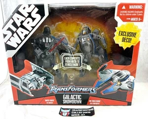 Transformers Star Wars Crossover Obi-Wan Kenobi Darth Vader Galactic Showdown - Picture 1 of 2