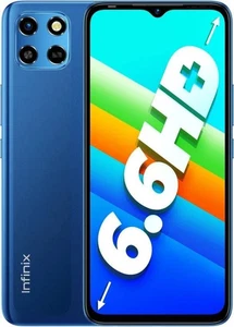 Infinix Smart 6 HD (Origin Blue, 2GB RAM 32GB) 6.6" 8MP-Camera Dual SIM - Picture 1 of 6