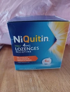NiQuitin Mint 4 mg Lozenges - Effective Smoking Craving Relief - 132 Lozenges - - Picture 1 of 2