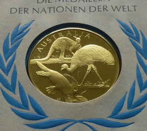 Australien Silbermedaille, UN - United Nations Medaille gewidmet Australien - Bild 1 von 5