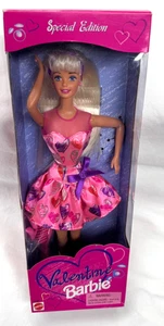 BARBIE VALENTINE DOLL BY MATTEL - NEW IN BOX - DATE 1997 - Picture 1 of 18