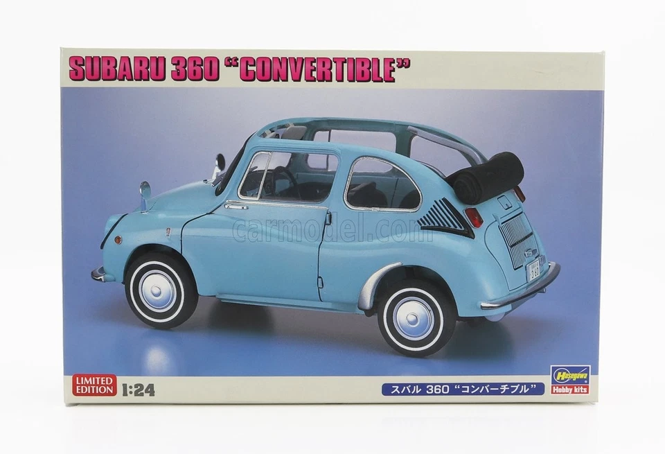 1/24 HASEGAWA - SUBARU - 360 CABRIOLET 1958 20494 - Immagine 1 di 1