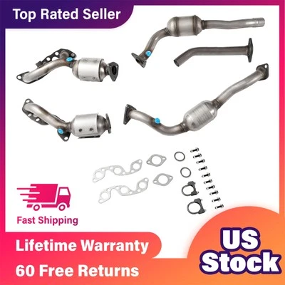 NEW Full Catalytic Converter Set For 2002 2003 2004 Nissan Xterra/Frontier 3.3L - Image 1 of 4