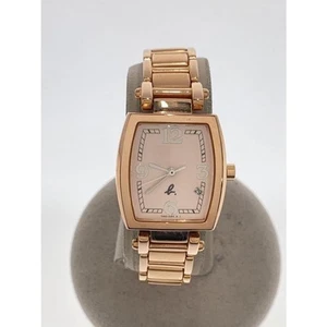 Agnes B. Quartz Watch Analog Stainless Steel White Gold 7N82-0DV0 Used - Picture 1 of 6
