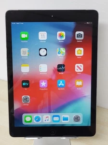 Apple iPad Air (1st Gen) A1475 16GB Wi-Fi & Cellular 2013 Grey-GRADE C LCD MARKS - Picture 1 of 21