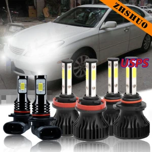 LED Faro de Luz Alta-Baja + Bombilla Antiniebla para Lexus ES330 2005-2006 - Imagen 1 de 12
