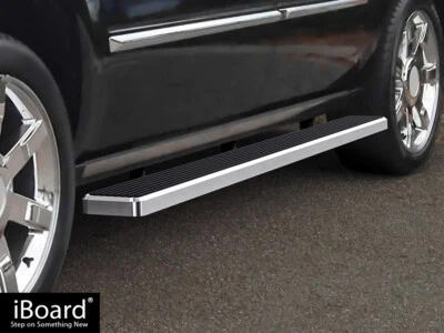 Barra lateral APS plateada de 6" apta para Cadillac Escalade EXT 02-13 Foto 1 de 4