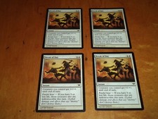4x Playset MTG Magic the Gathering Complete Set of 4 x4 Cards Dark Ascension